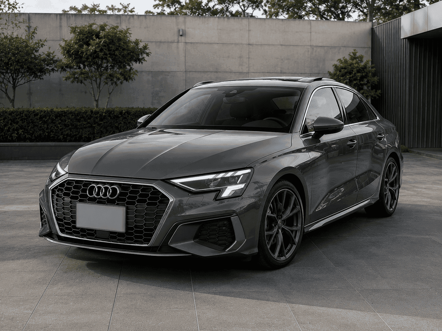 Audi A3 2022 — shipped to UK