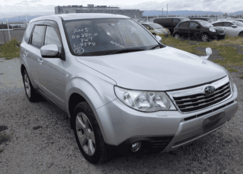 Subaru Forester 2007 — shipped to Tanzania