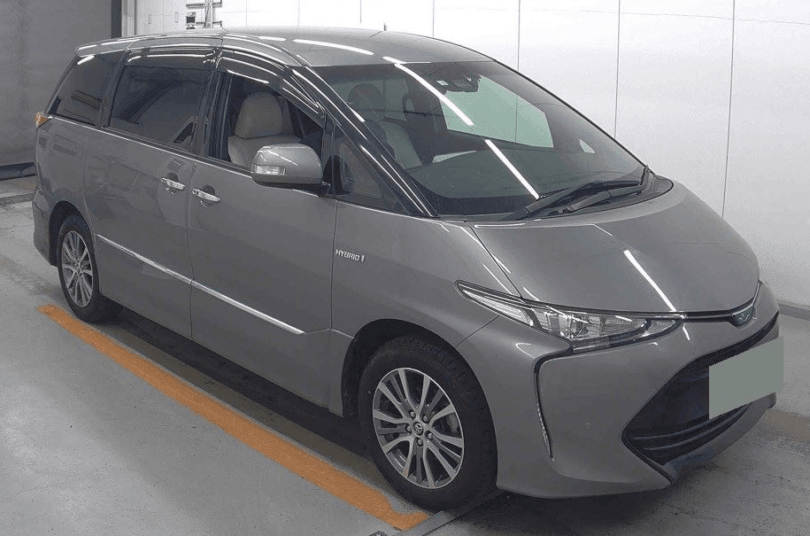 Toyota Estima Hybrid 2018 — shipped to UK