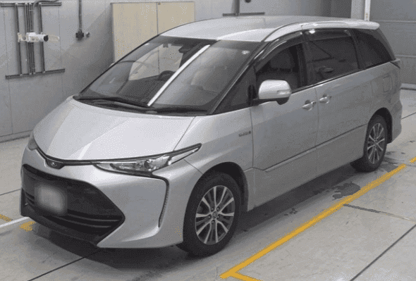 Toyota Estima Hybrid 2019 — shipped to UK