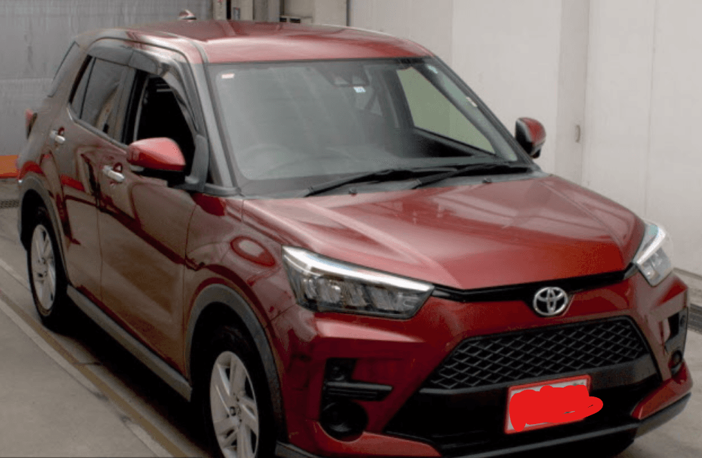 Toyota Raize 2020 — shipped to Pakistan