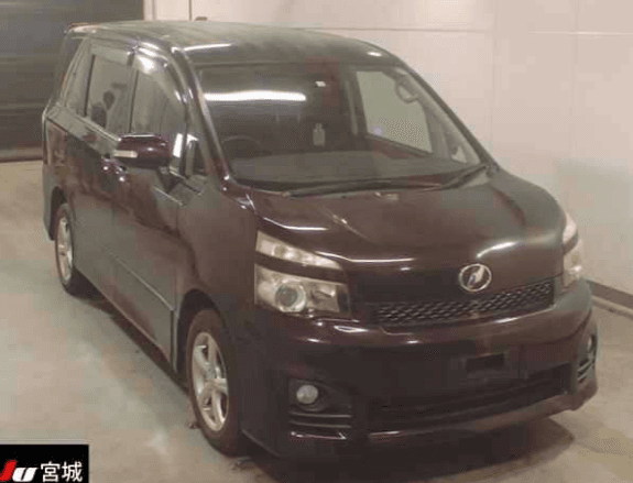 Toyota Voxy 2010 — shipped to Ghana